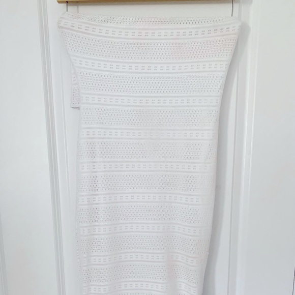 Cutest white lace tub dress med/lrg - Picture 3 of 5